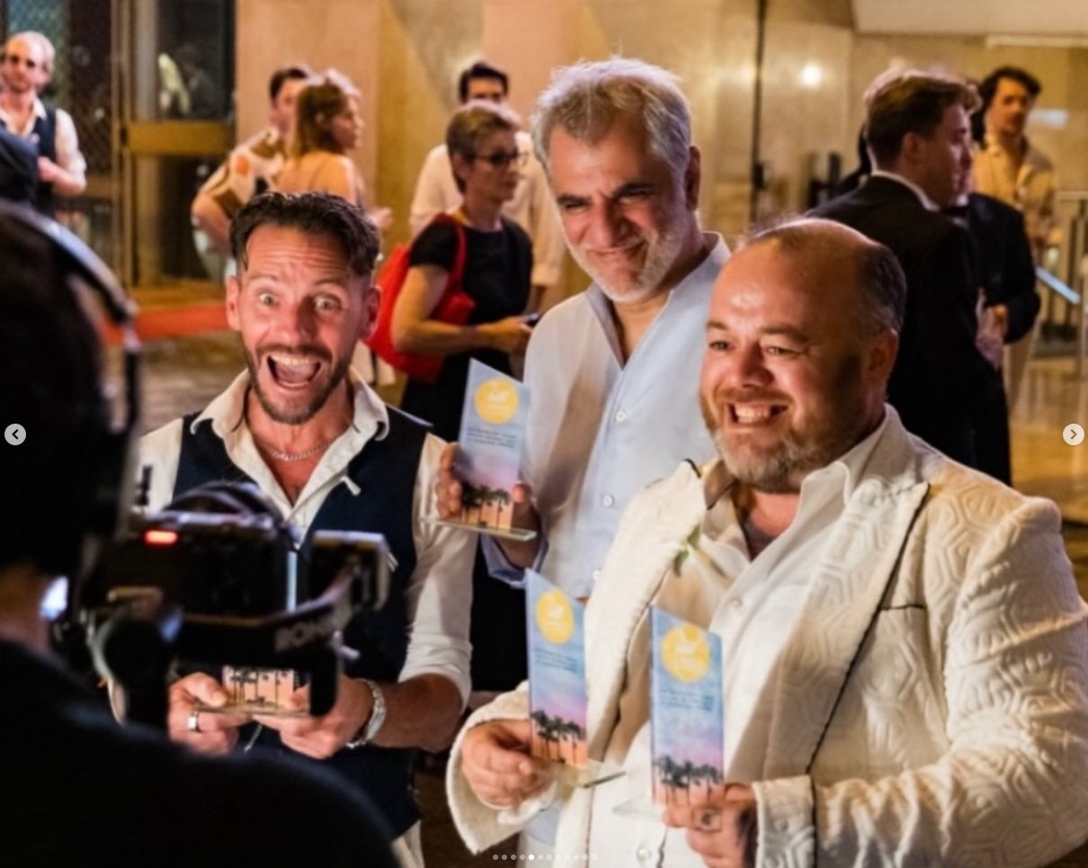 Iron Triangle Films team at the Cannes Film Awards